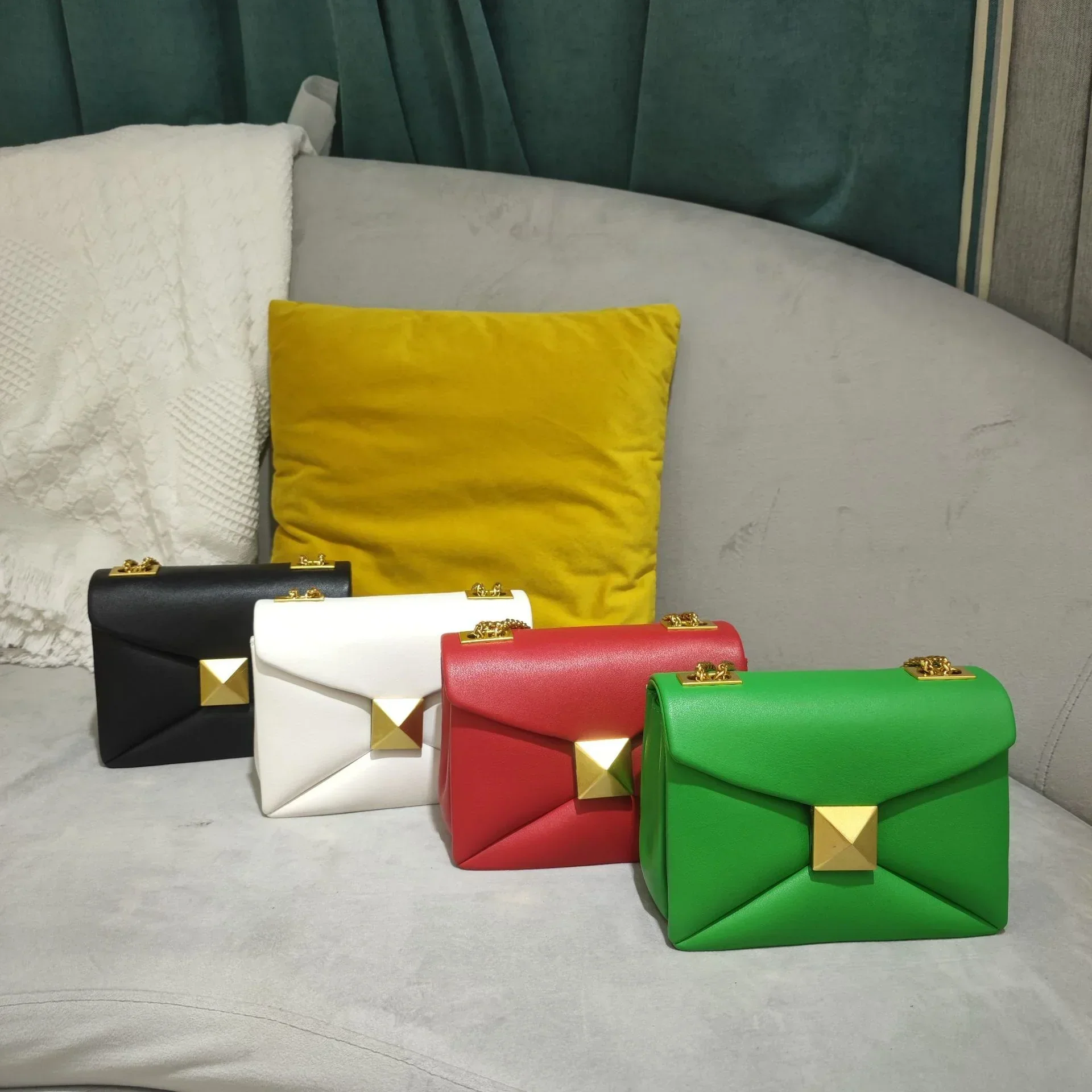 Urban Elegance Convertible Leather Crossbody Bag - Image 48