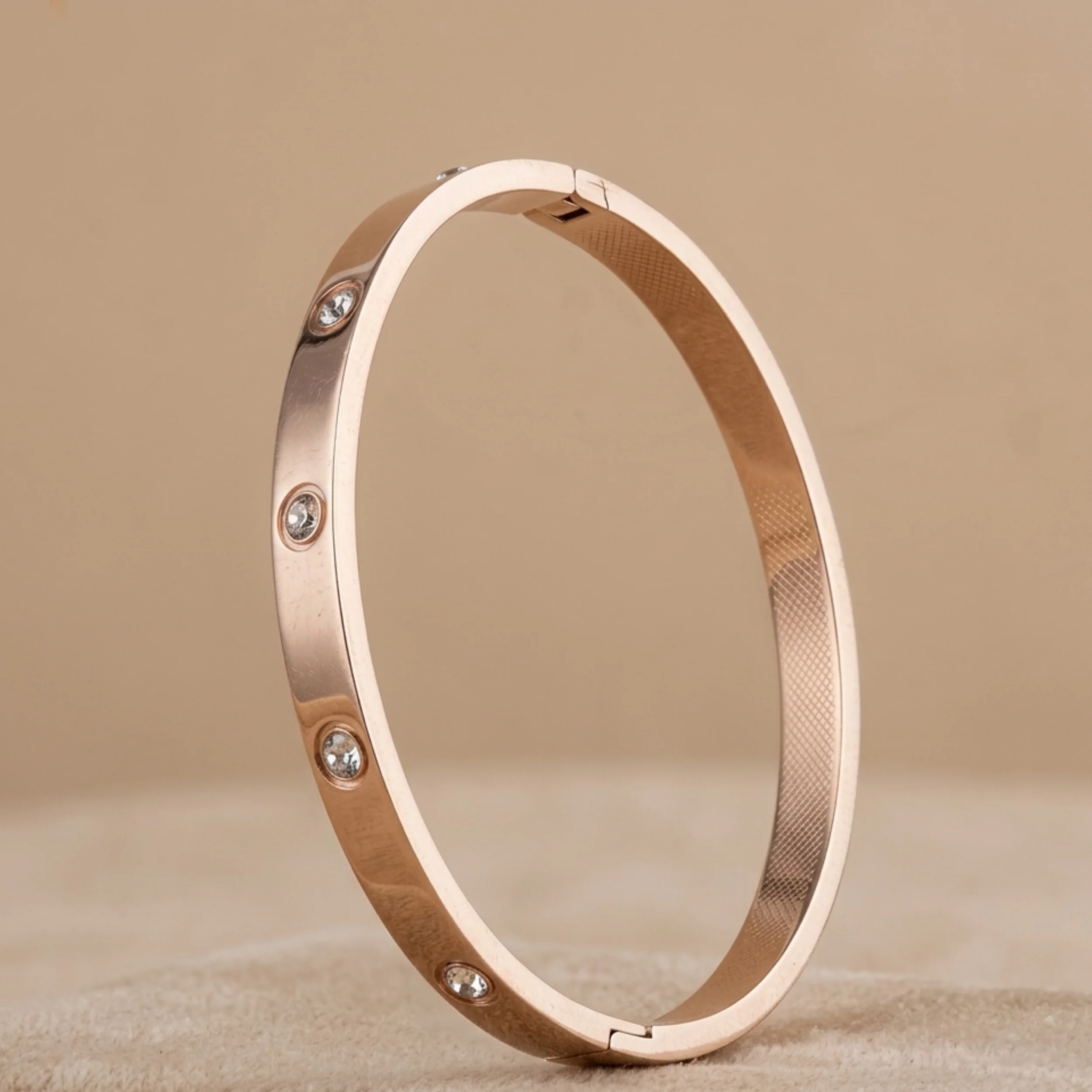 Velindra Luxe Crystal Bangle - Image 2