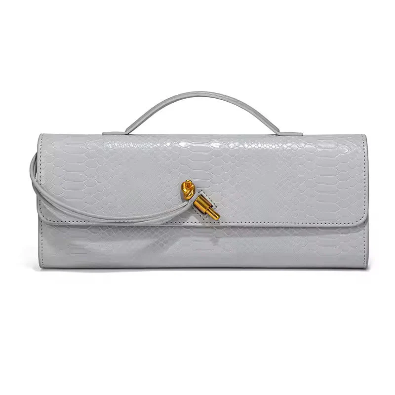Exquisite Serpentine Evening Clutch - Image 4