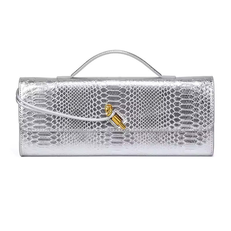 Exquisite Serpentine Evening Clutch - Image 5
