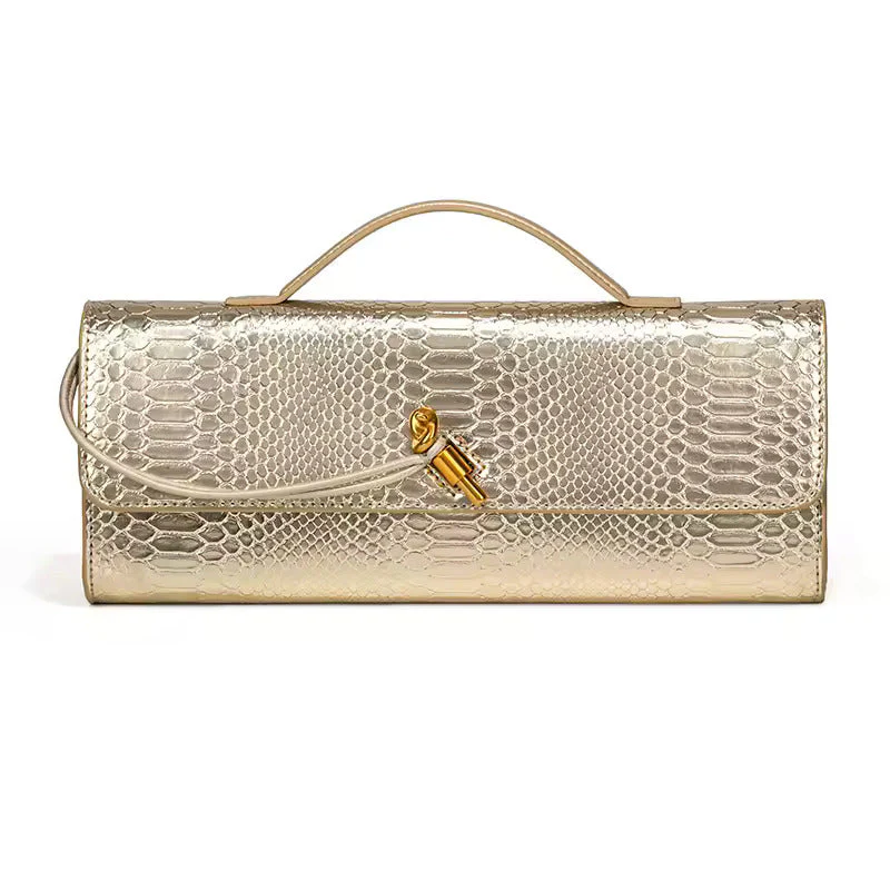 Exquisite Serpentine Evening Clutch - Image 6