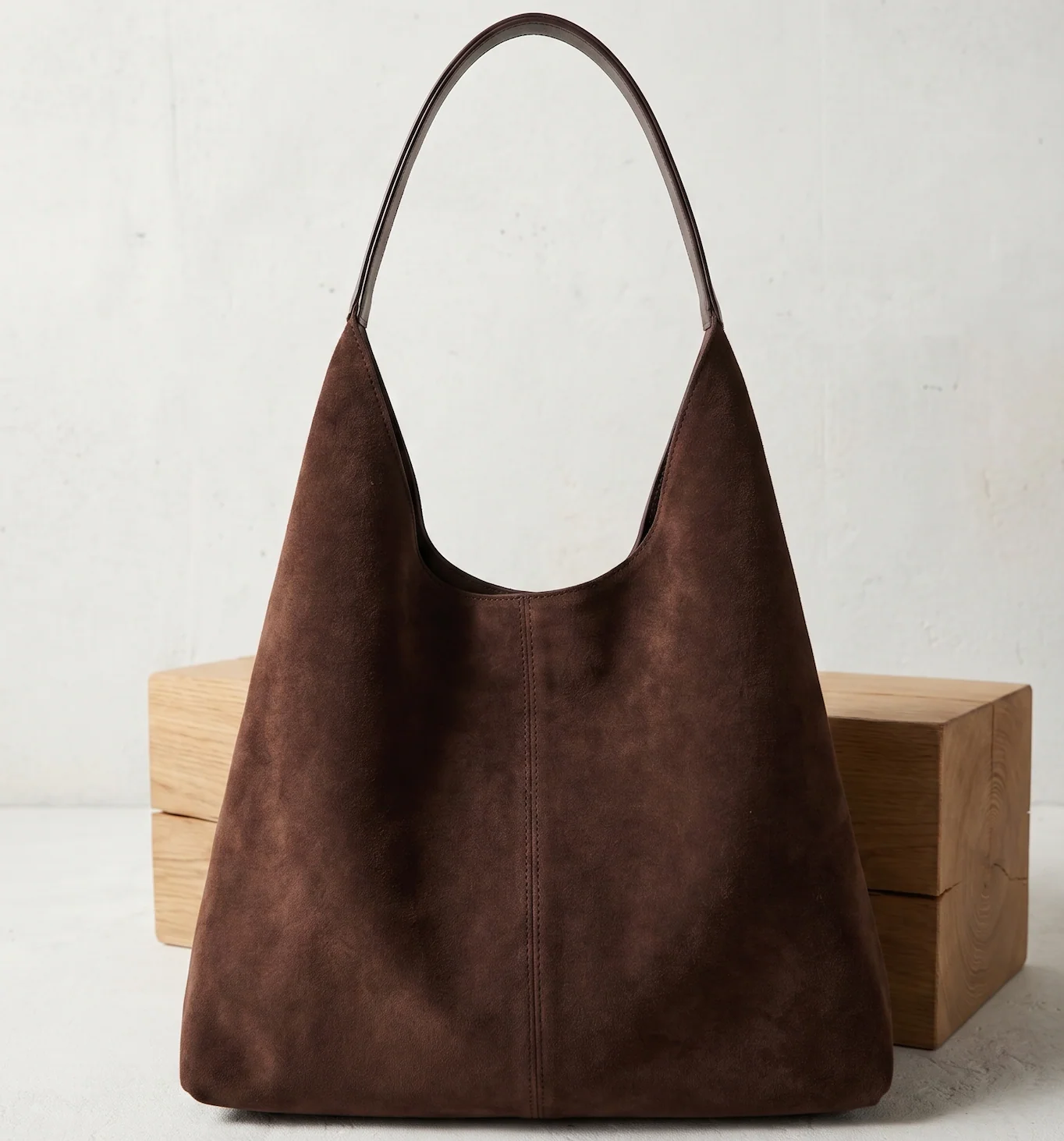 Velora Luxe Vegan Suede Tote - Image 3