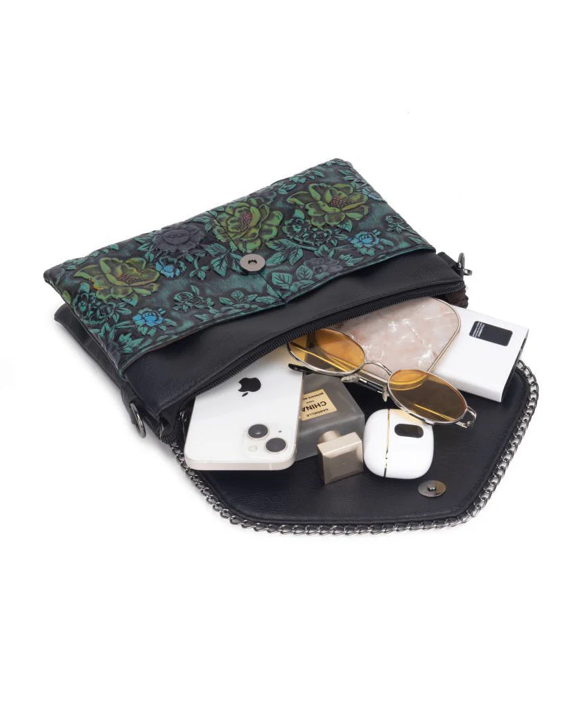 VelvetBloom Luxe Chain Crossbody - Image 7