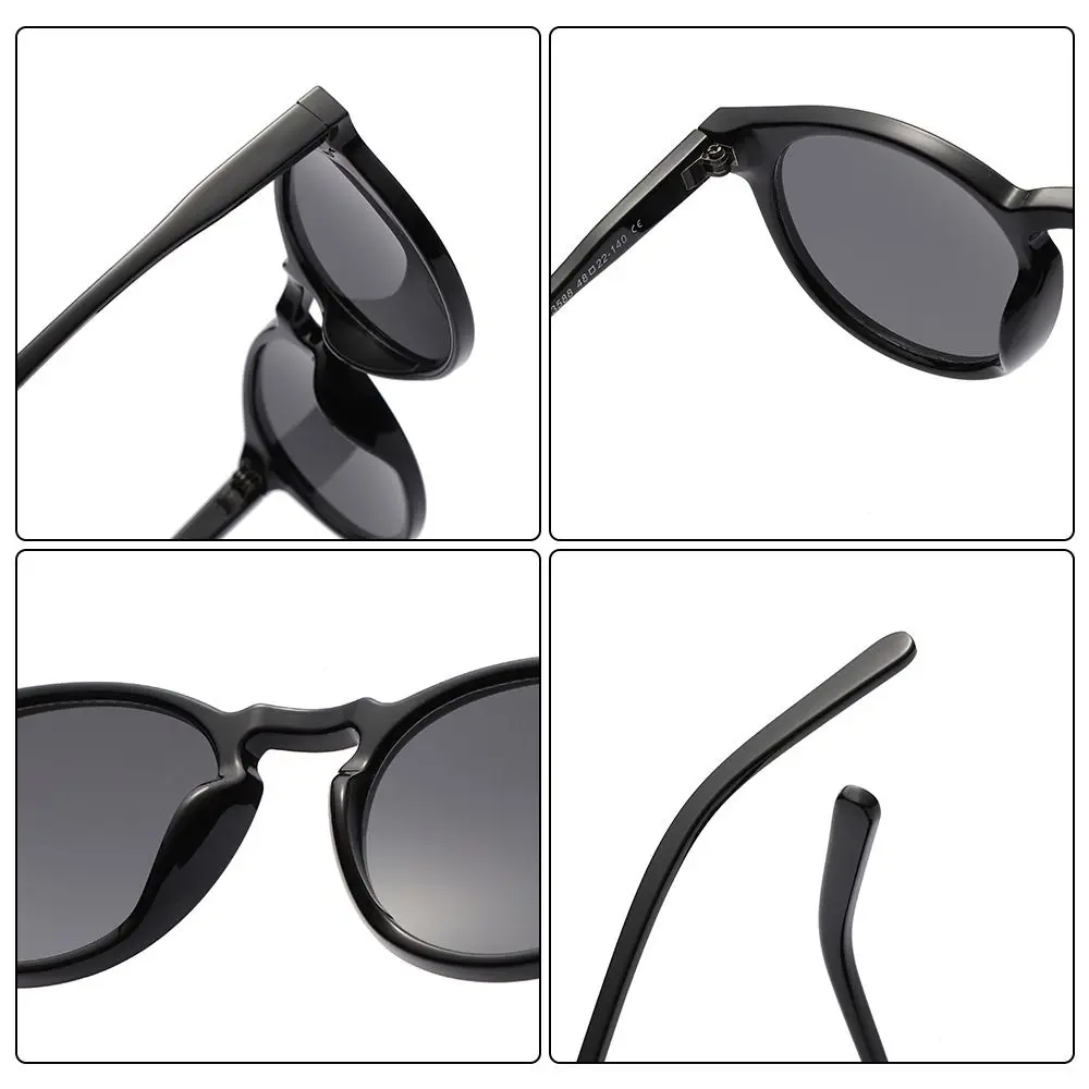 Eco-Chic Round Sunglasses – Embrace Timeless Elegance - Image 4