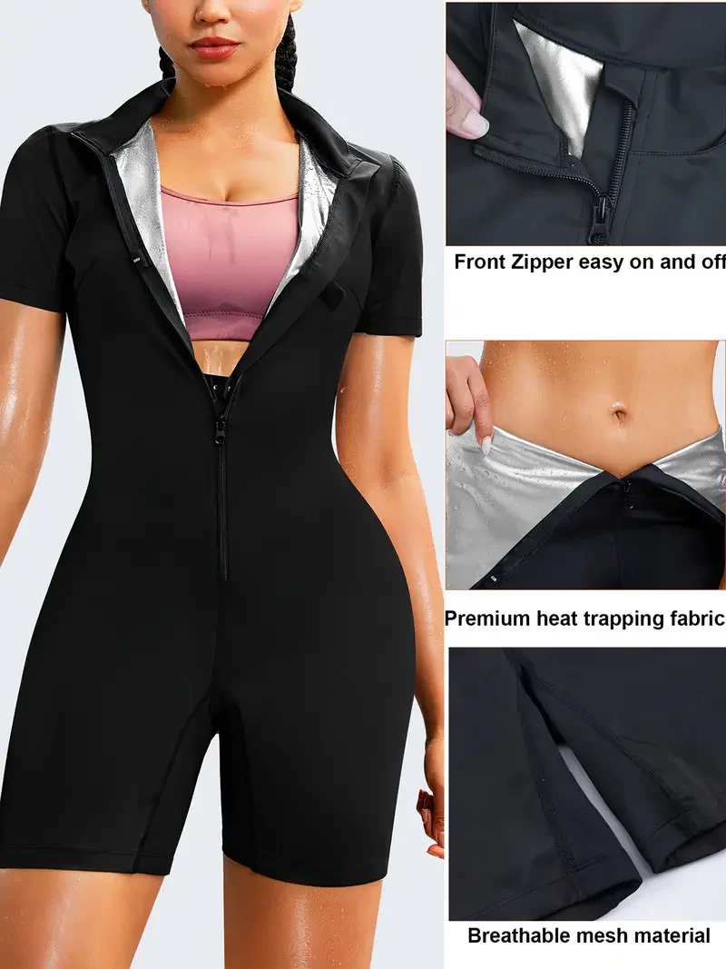 Women's Full Body Shapewear Sauna Suit - Image 5