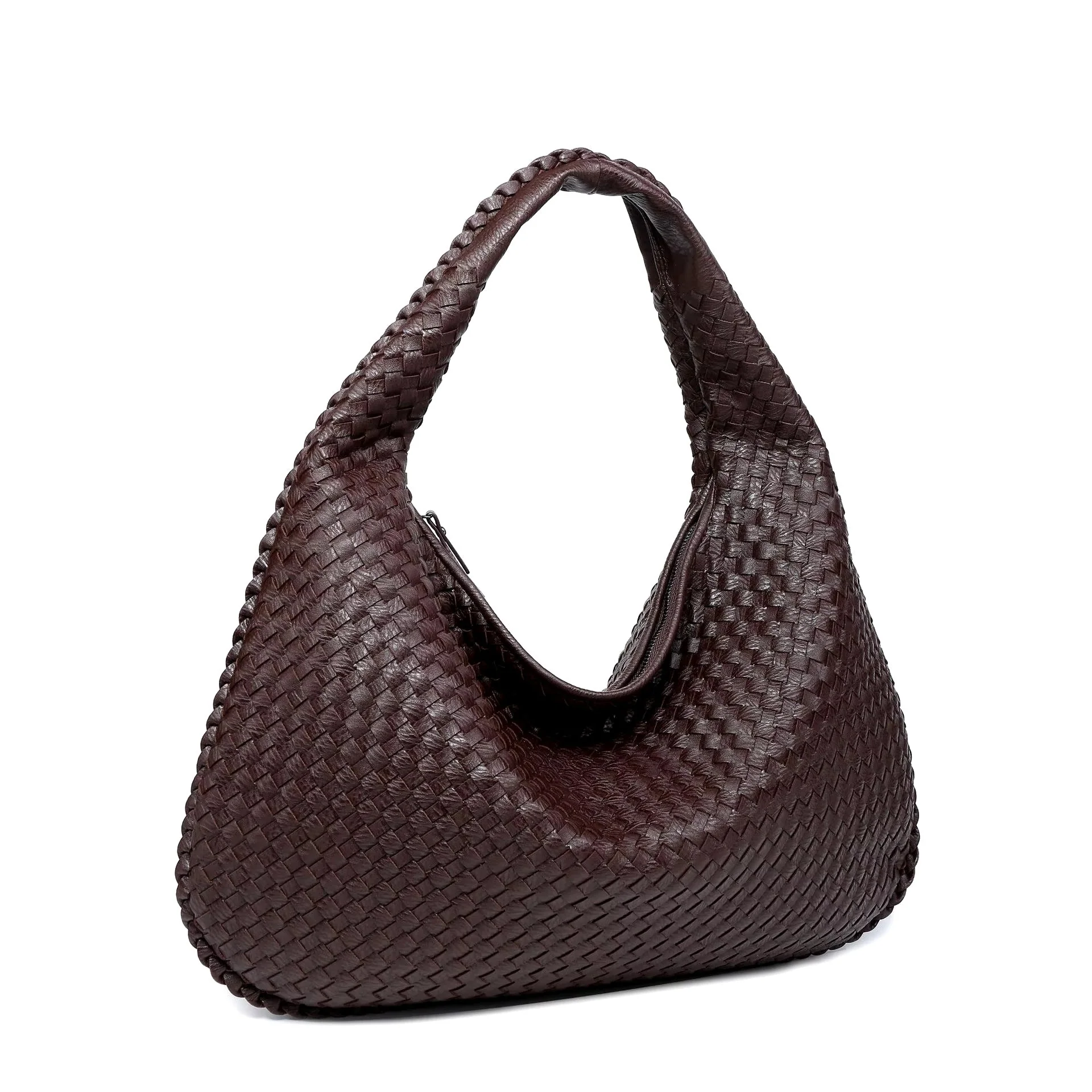 Aurelle Luxe Woven Handbag - Image 3