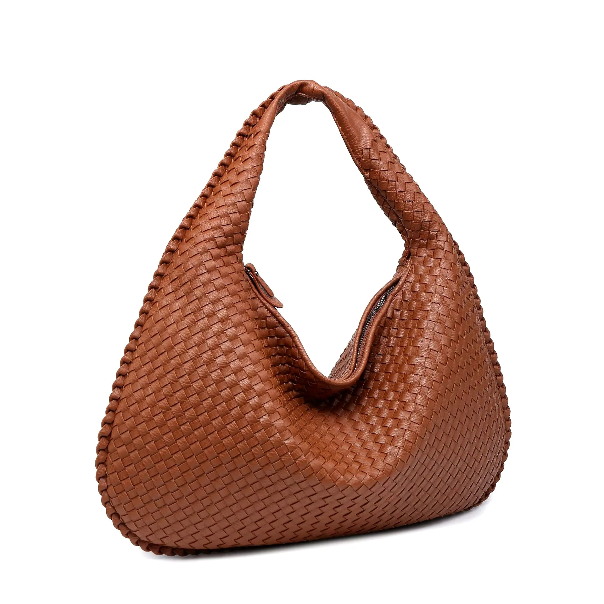 Aurelle Luxe Woven Handbag - Image 4