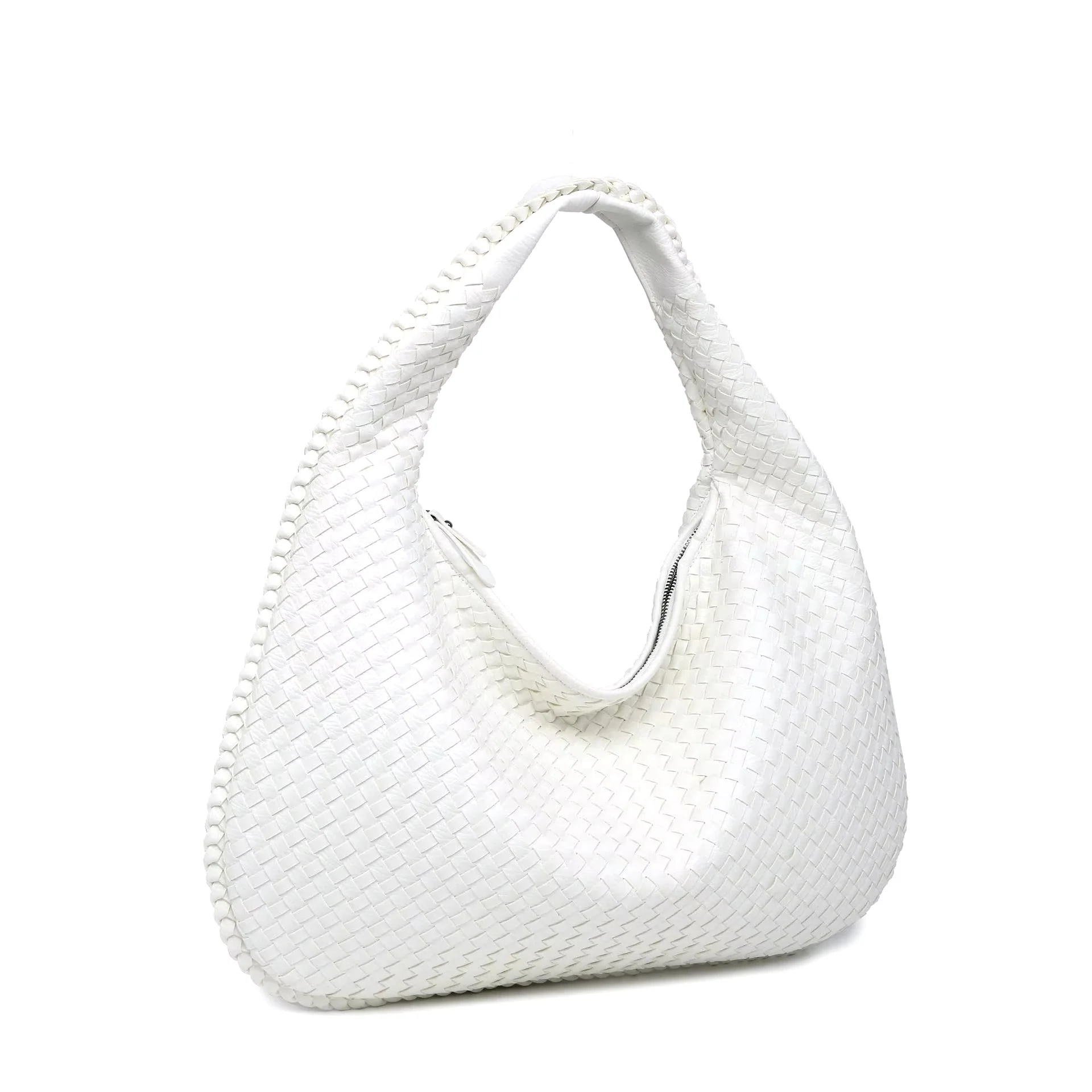 Aurelle Luxe Woven Handbag - Image 7