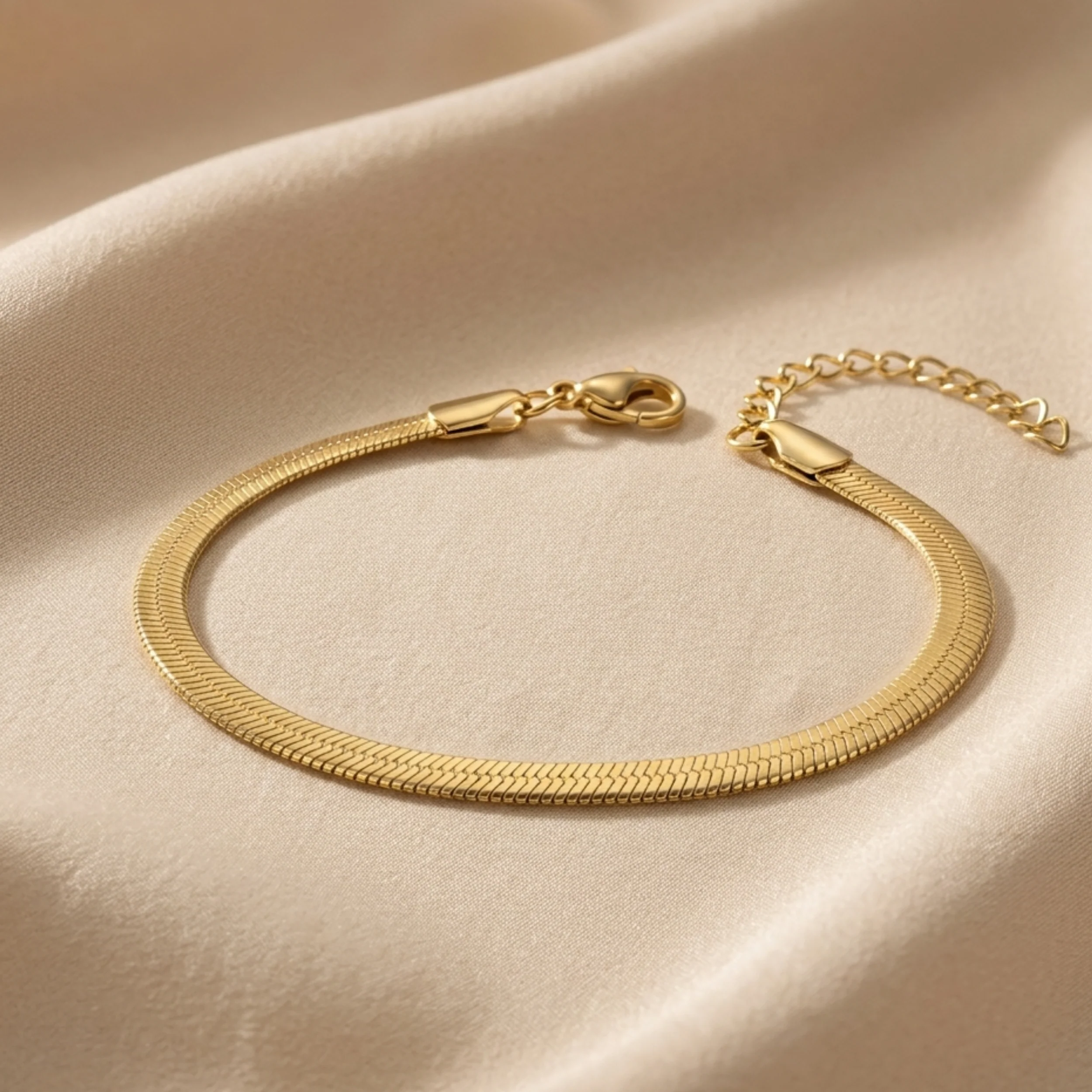 Zyra Soft Silk Chain Bracelet